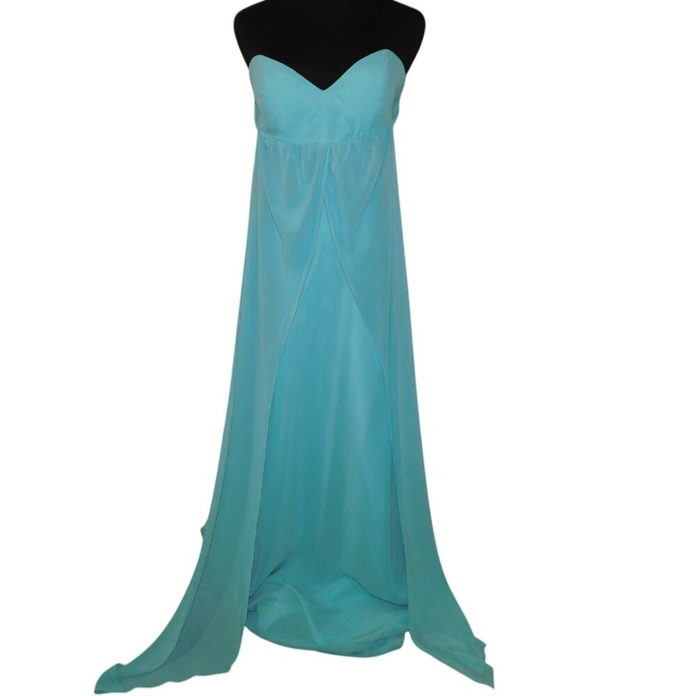 JB Strapless Prom Bridesmaid Evening Dress Size 12